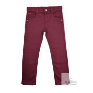 miniclub burgundy nadrág 110-es