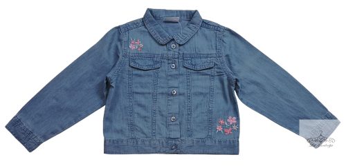 So cute hímzett vékony farmer ing 92-es