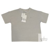 zara szürke póló 104-es