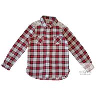 H&M tartan csipkés felső 122-es