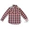 H&M tartan csipkés felső 122-es