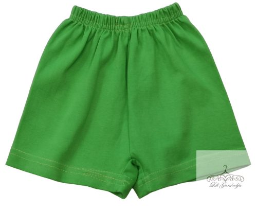 Handmade zöld rövidnadrág 74-80-as