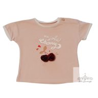 Vertbaudet 3D-s Cherry póló 67-es