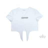SHEIN Destiny megkötős póló 152-es