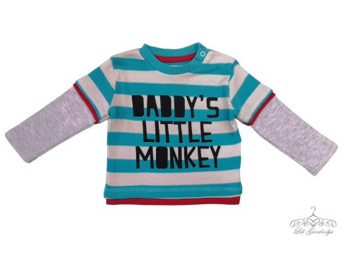 Ladybird "Daddy's Little Monkey" felső 62-es