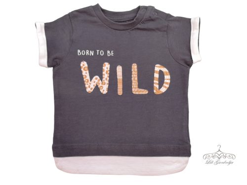 nutmeg "Born to be Wild" póló 74-80-as