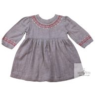 matalan szürke hímzett ruha 56-os / 4.5 kg