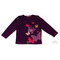lindex Kids lila pillangós felső 86-os
