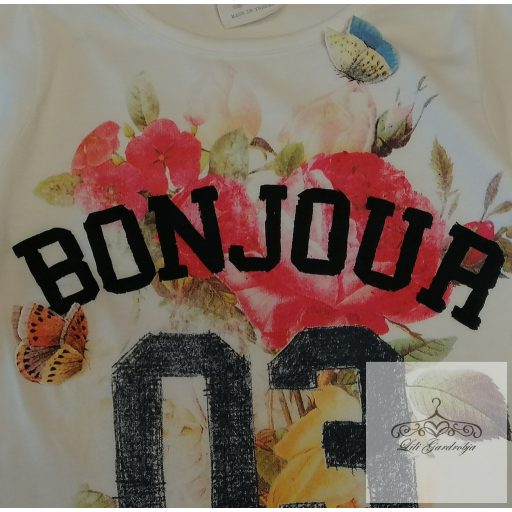 zara baby girl 3D pillangós felső 80-as