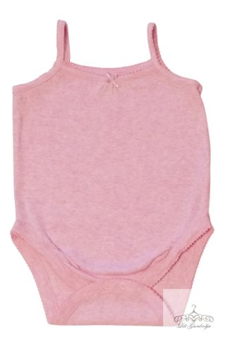 Primark rózsaszín spagettipántos body 80-as / 11 kg