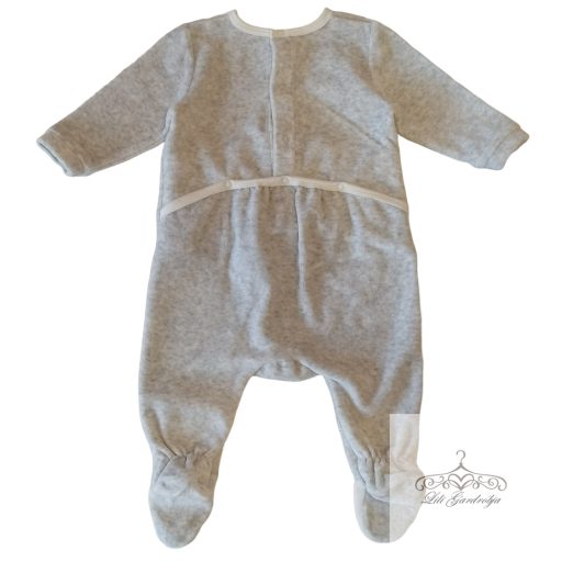 MARC JACOBS szürke plüss rugdalózó 54-es / 1M