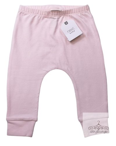 next rózsaszín csíkos leggings 74-es / 9.5 kg