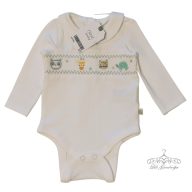 next hímzett galléros body 62-es / 6 kg