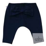 next sötétkék masnis leggings 62-es / 6 kg