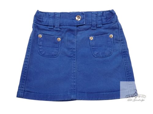 M&S Indigo kék farmerszoknya 90-es