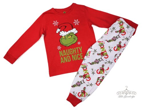 The Grinch pizsama felső + ajándék alsó 104-es