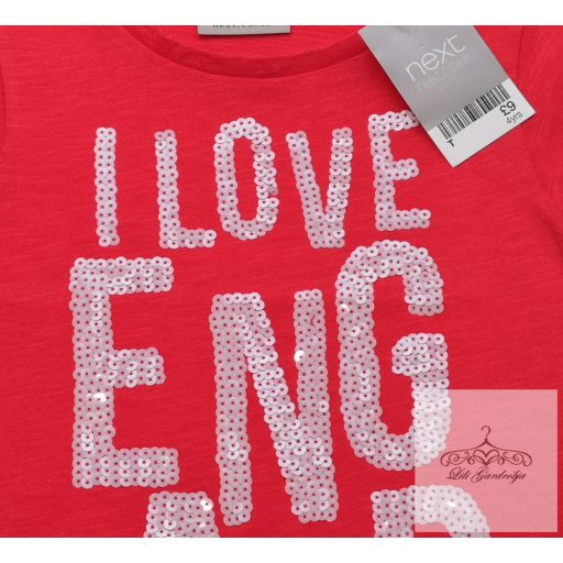 next "England" flitteres póló 104-es