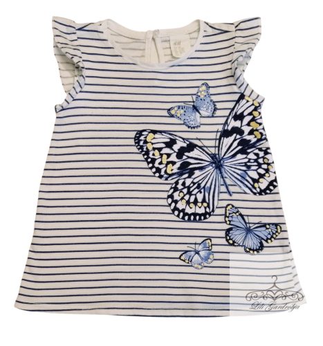 H&M pillangós tunika 80-as / 11 kg