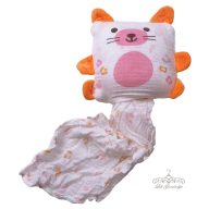 Ubbi baby 2 in 1 textilpelus + ölelőpárna - gepárd
