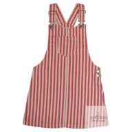 F&F csíkos farmer ruha 122-es