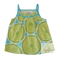 carter's lime-os spagettipántos ruha 80-as / 11 kg