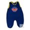 Baby kék szlogenes kantáros nadrág 74-es / 9.5 kg