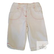 M&Co fehér farmer nadrág 92-es