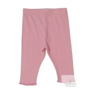 Fox&Bunny rózsaszín bordázott leggings 68-as / 8 kg